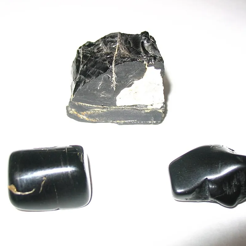 Whitby Jet Tumble Stone