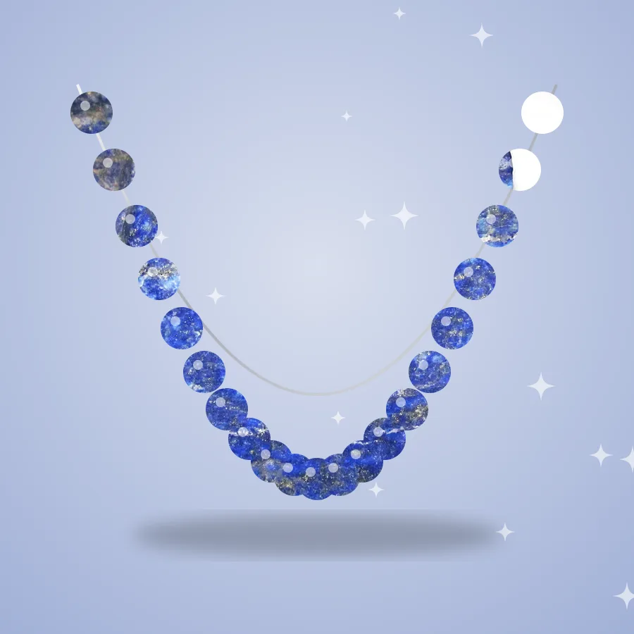 Lapis Lazuli Bead Necklace