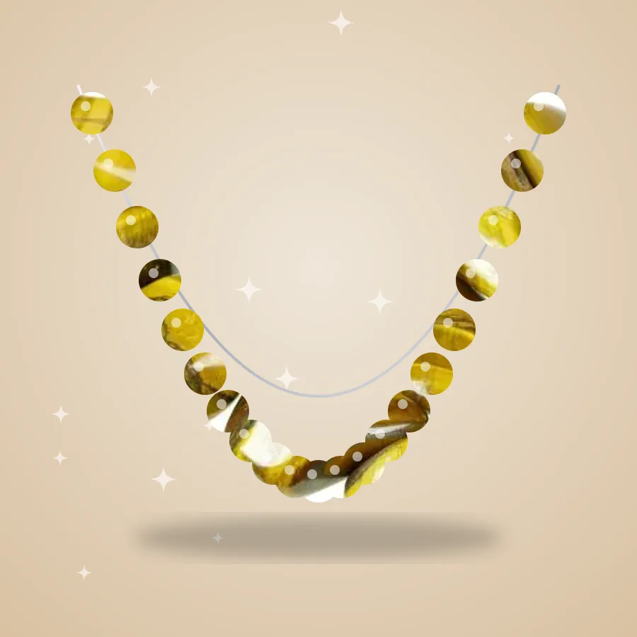 Tiger's Eye Bead Necklace