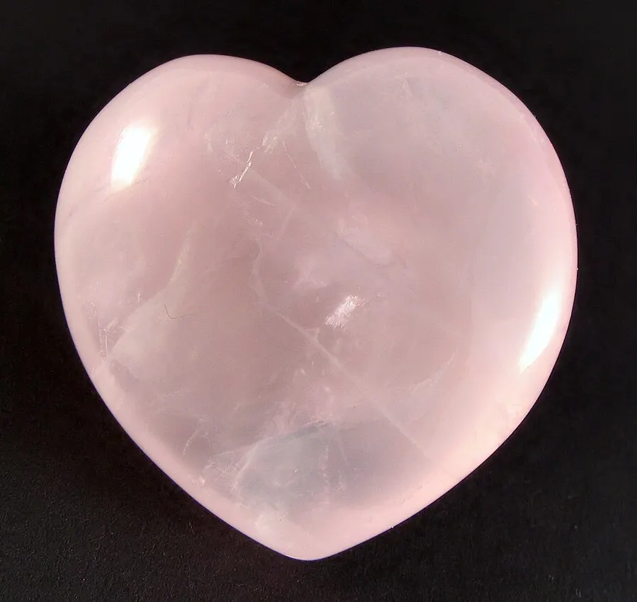 Rose Quartz Heart